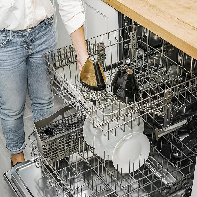 Beautiful by Drew Barrymore 14-Cup Programmable Drip Coffee Maker, Touch-Activated Display, Fast 14-Min Brew, Bold Strength, Keep Warm 4 H, Gold Filter (Black Sesame)