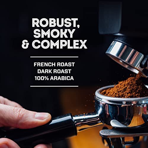 Eight O'Clock Coffee French Roast Whole Bean Coffee, Dark Roast, 32 Ounce (Pack of 1)