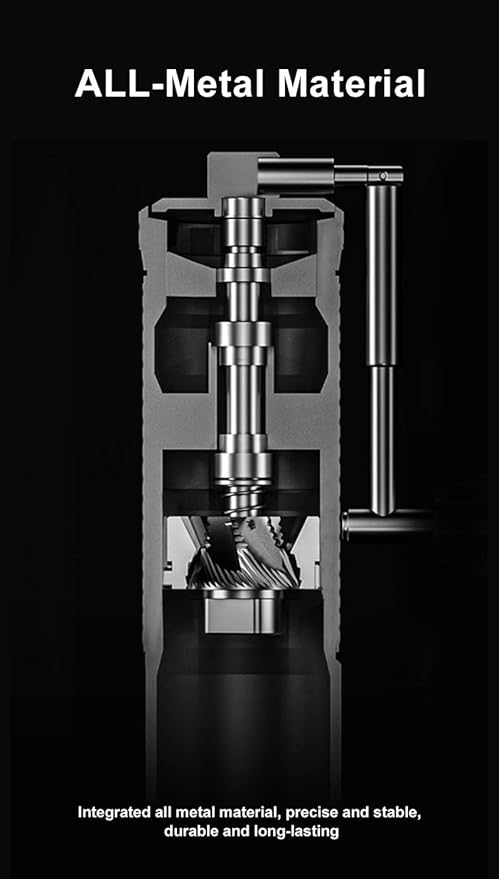 TIMEMORE Chestnut S3 Coffee Grinder with External Point to Point Precision Digital Adjustment, Stainless Steel S2C890 Burr, 30g Capacity, Suitable for Travel/Camping.(S3 Black)