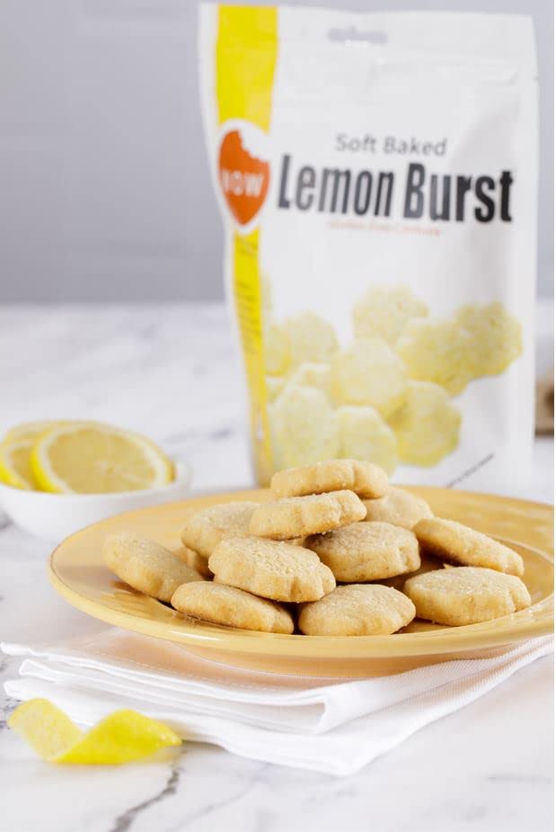 WOW Baking Company Gluten-Free Cookies, Lemon Burst, 8 Ounce (Pack of 6)
