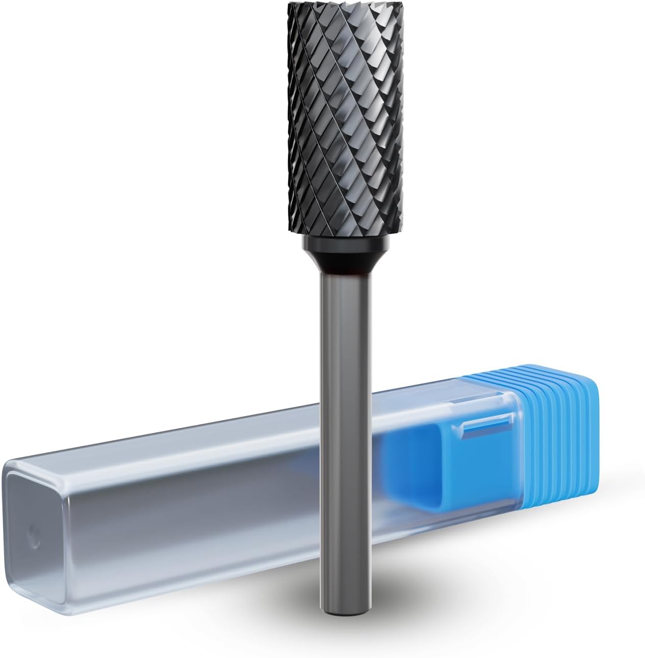 CATITO Cylinder End Cut Die Grinder Bit, Cut Carbide Rotary Burr for Steel, Wood and Metal Working, Engraving, polishing and Cleaning