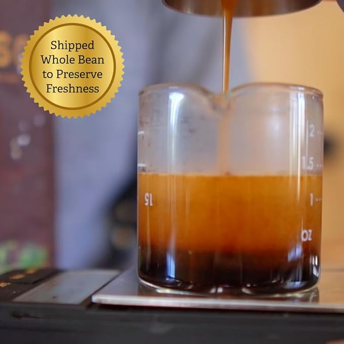 KONA EARTH 100% Kona Classic Coffee, Dark Roast, Whole Bean (8oz) Farm-Direct Authentic Hawaiian Kona Coffee beans from Hawaii’s Big Island, Micro-Batch-Roasted