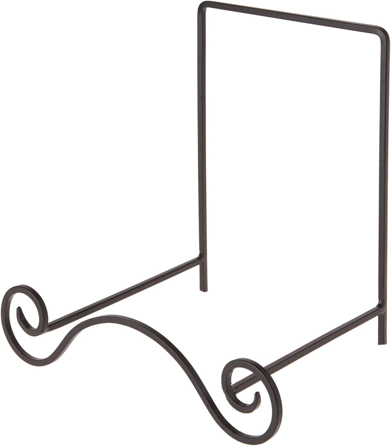 Bard's Wrought Iron Bowl or Deep Platter Stand, 9.375" H x 10.25" W x 7.625" D (For 12" - 16" Bowls or Deep Platters)