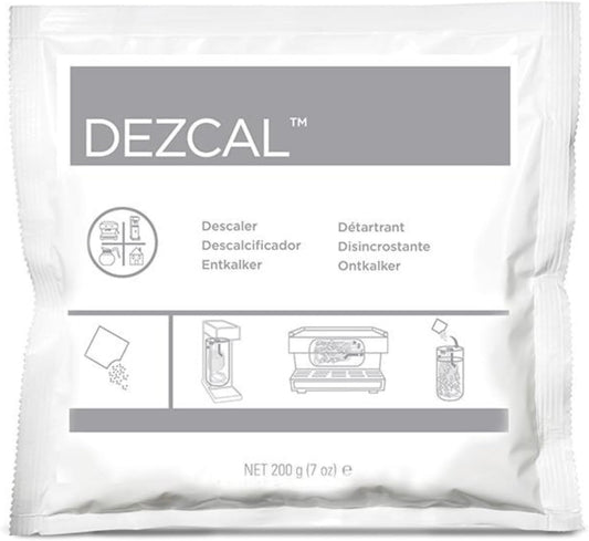 Urnex Dezcal Activated Scale Remover - 7 oz - For Use on Commercial Boilers and Heating Elements of Coffee and Espresso Equipment