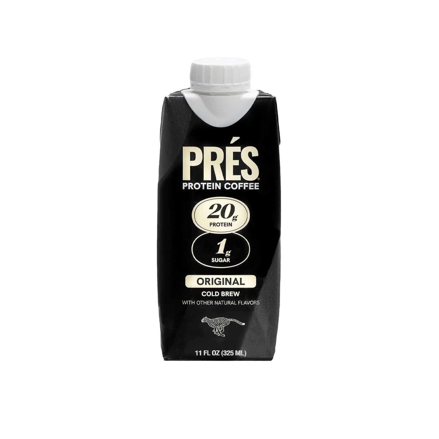 Protein Coffee - 100% Arabica Beans Real Cold Brew - 20g Ready To Drink Protein - 1g Sugar - 100 Calories - No Added Sugar, 99% Lactose Free Keto Friendly Proffee - 11 FL OZ - 12pk Original