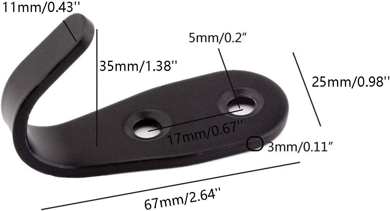 Heavy Duty Wall Hooks,Stainless Steel Screw On Hooks for Hanging Coats Plants Towels Keys Hats,Waterproof Single Shower Hanger Hooks for Garage Kitchen Bathroom 10 PCS (U Shape Large)