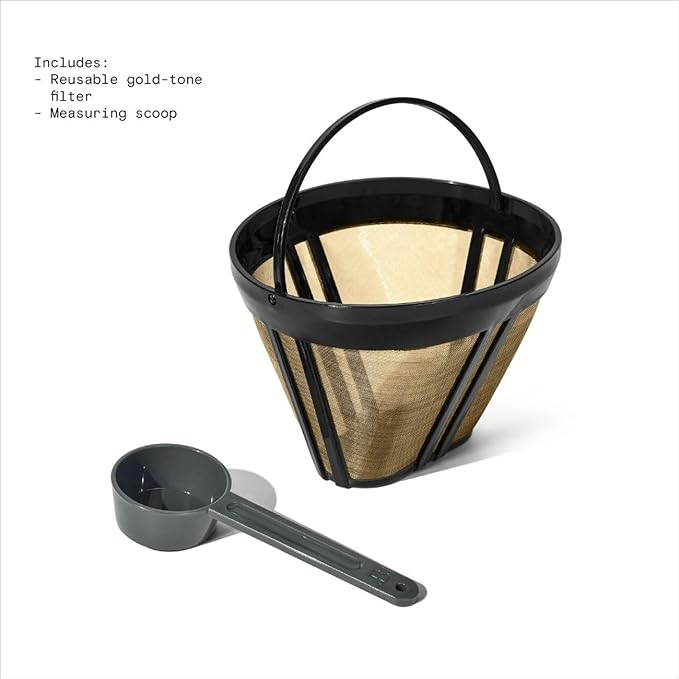 Beautiful 12-Cup Programmable Coffee Maker – Auto Brew, Digital Timer, Glass Carafe (Cornflower Blue)