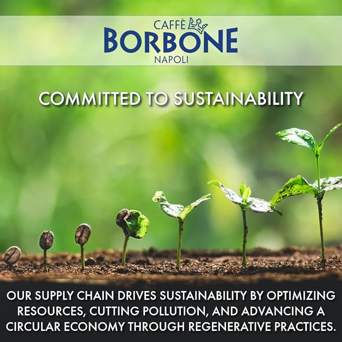 Caffè Borbone Whole Bean Coffee, Medium Roast 100% Arabica Blend, Aromatic and Refined Italian Coffee, 2.2 lb Bag