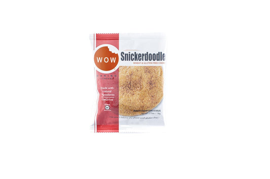 WOW Baking Company Gluten-Free Cookies, Snickerdoodle, 2.75 Ounce (Pack of 12)
