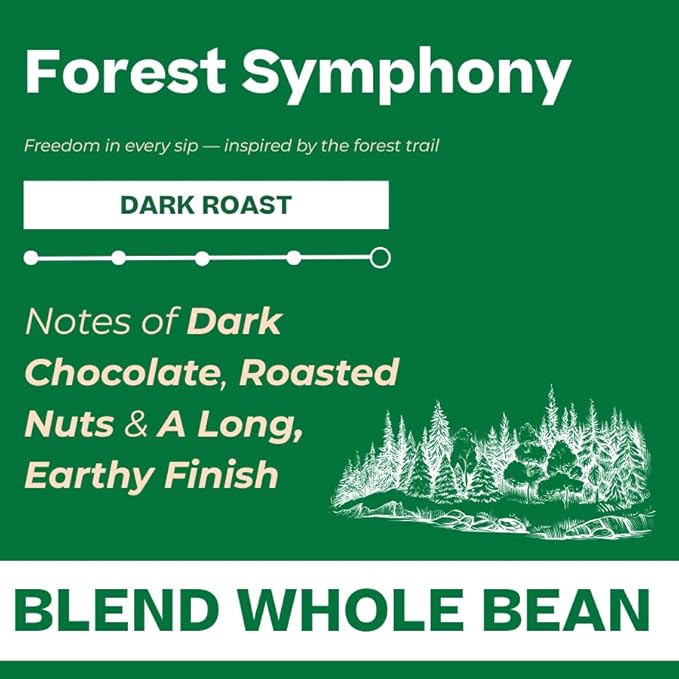 Conihat Whole Bean Coffee - Vietnamese Premium Arabica & Robusta Blend, Dark Roast, Dark Chocolate & Roasted Nut Notes, Bold & Long Aftertaste, Low Acid, Single Origin, Hand-Picked, 16 Oz Bag