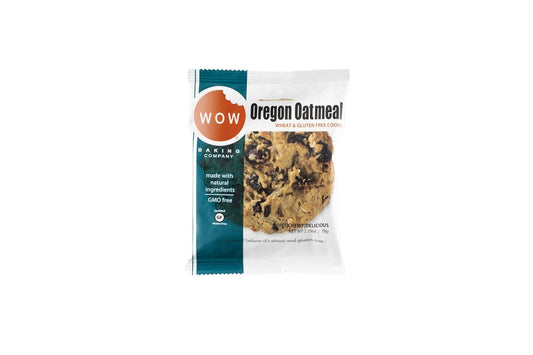 WOW Baking Company Gluten-Free Cookies, Oregon Oatmeal, 2.75 Ounce (Pack of 12)