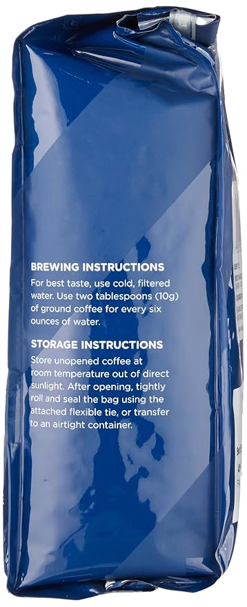 Amazon Fresh, Nicaragua Whole Bean Coffee, Medium Roast, 12 Oz