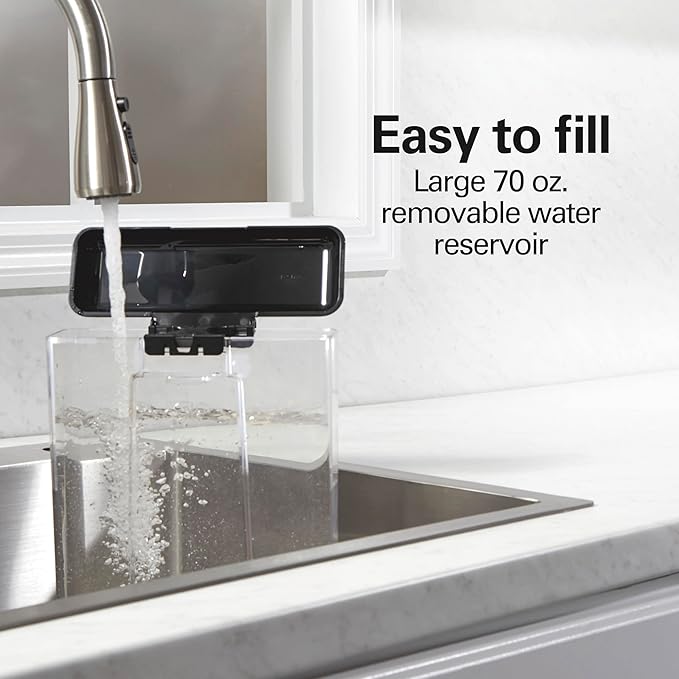 Hamilton Beach Slide and Lock Espresso Machine, Programmable Coffee Maker for Café-Quality Cappuccino & Latte, 15 Bar Pump, Milk Frother Steamer Wand, 70 oz. Removable Reservoir, Black (40750)