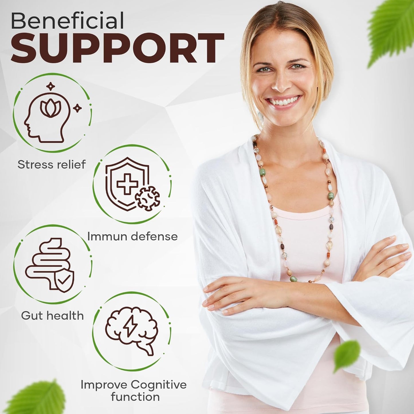 PROFINE Truffle PRO Mushroom Powder 12- in - 1 Super Blend with Black Truffle and White Truffle - USDA Organic - Supplement - Add to Coffee/Tea/Smoothies - Whole Mushrooms - No fillers