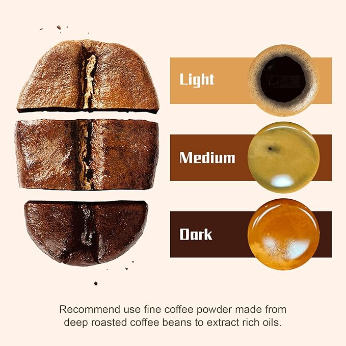 Irishom Portable Coffee Machine, 3 in 1 Cordless Electric Coffee Maker, Work with Capsule and Ground Coffee, Cold Brew and Heating Coffee Maker with 150ml Cup