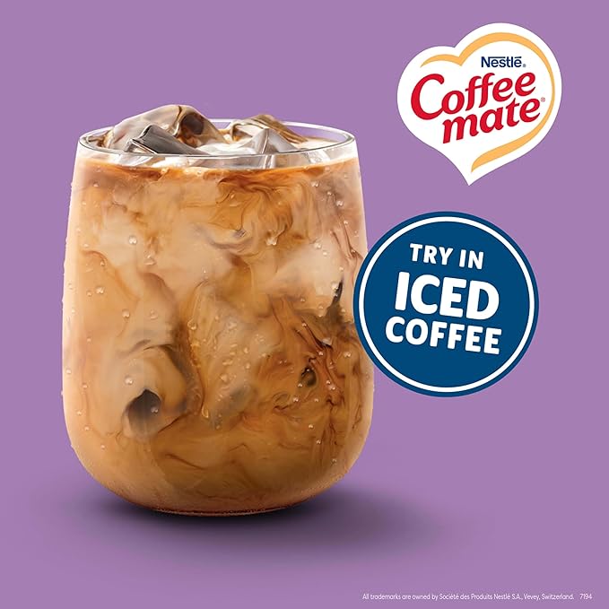 Nestle Coffee mate Coffee Creamer, Italian Sweet Creme, Liquid Creamer Singles, Non Dairy, No Refrigeration, 0.375 fl oz Tubs (Pack of 200)