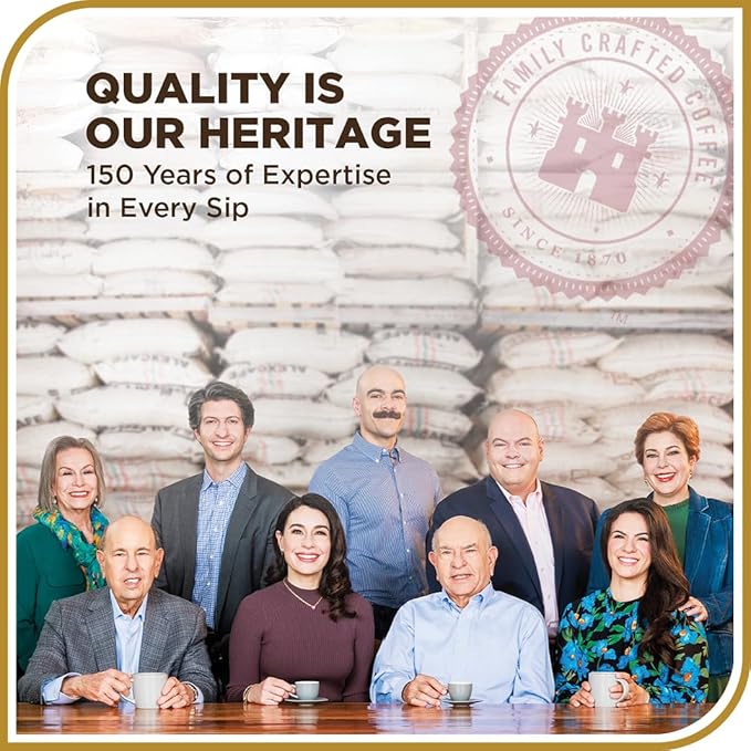 Don Francisco's Orange Vanilla Swirl Whole Bean Coffee, Medium Roast – Flavored 100% Arabica,20 oz Bag, Premium Coffee for Drip, Pour Over & French Press