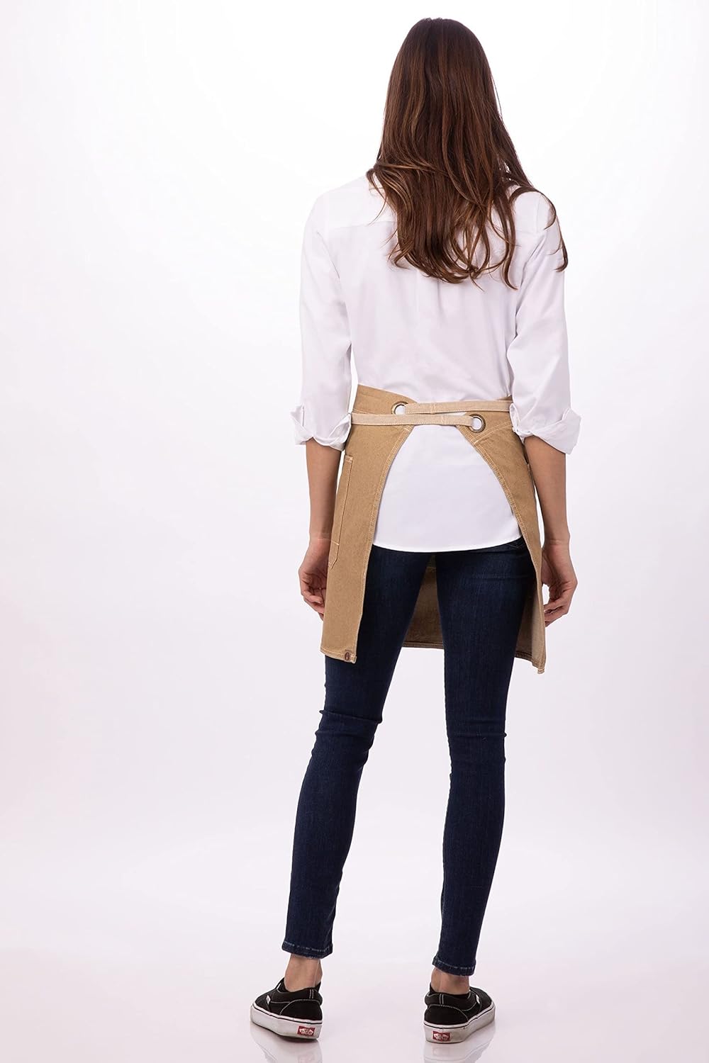 Chef Works Unisex Austin Half Bistro Apron