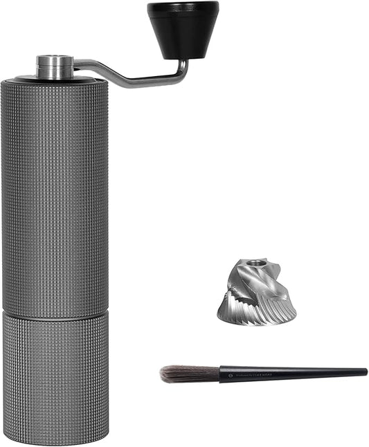 TIMEMORE Chestnut C2 MAX Manual Coffee Grinder with Adjustable Coarseness, Capacity 30g with CNC Stainless Steel Conical Burr, Pour Over Coffee for Hand Grinder of Office Home Traveling Camping