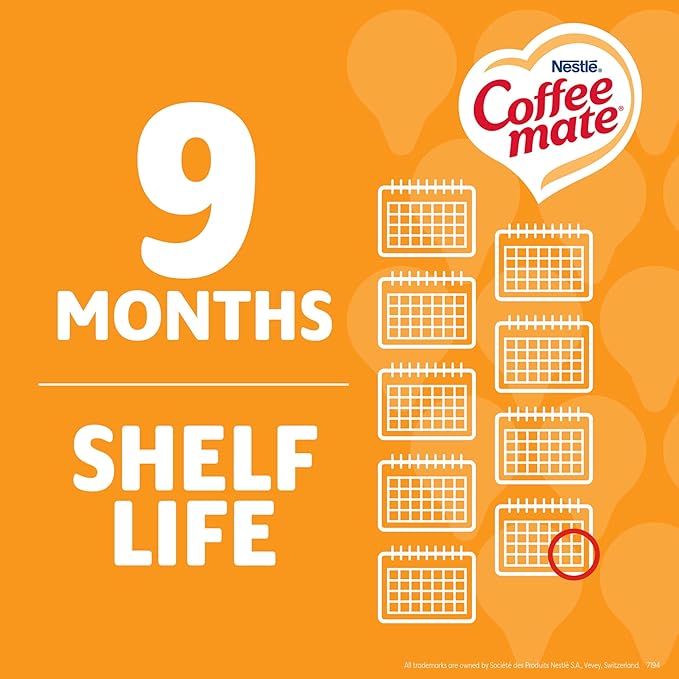Nestle Coffee mate Coffee Creamer, Pumpkin Spice, Liquid Creamer Singles, Non Dairy, No Refrigeration, 0.375 fl oz Tubs (Pack of 200)