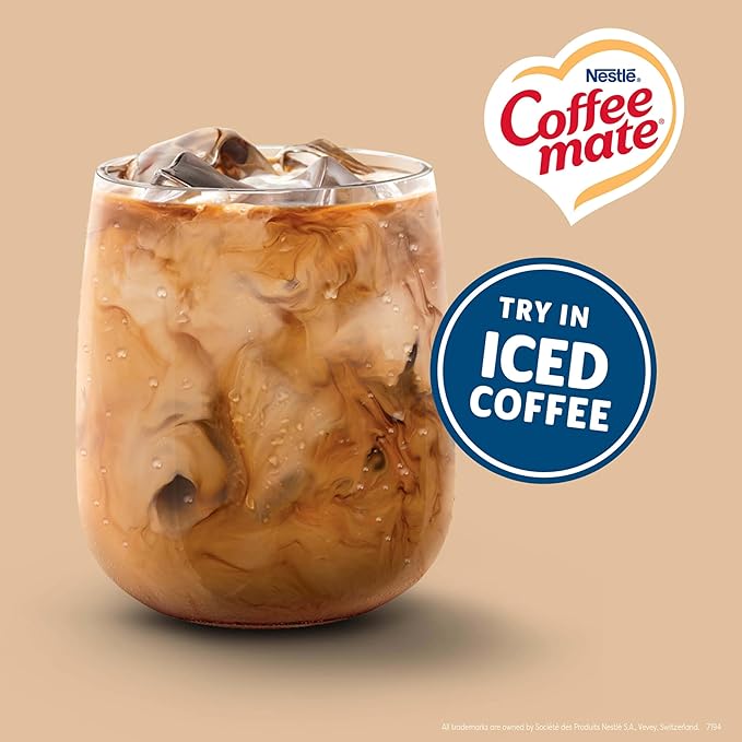 Nestle Coffee mate Coffee Creamer, Original, Liquid Creamer Singles, Non Dairy, No Refrigeration, 0.375 fl oz Tubs (Pack of 360)