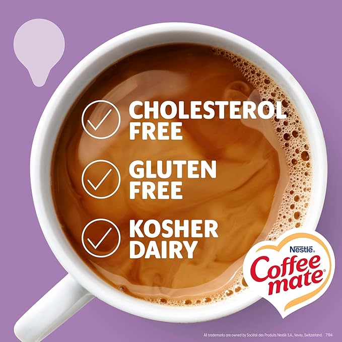 Nestle Coffee mate Coffee Creamer, Italian Sweet Creme, Liquid Creamer Singles, Non Dairy, No Refrigeration, 0.375 fl oz Tubs (Pack of 200)