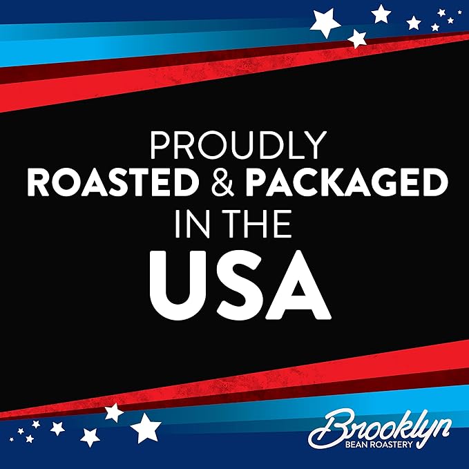 Brooklyn Beans Coffee Pods, Bold Gourmet Variety Pack - Compatible with Keurig 2.0 K Cup Brewers, 40 Count, Strong and Intense Dark Roast