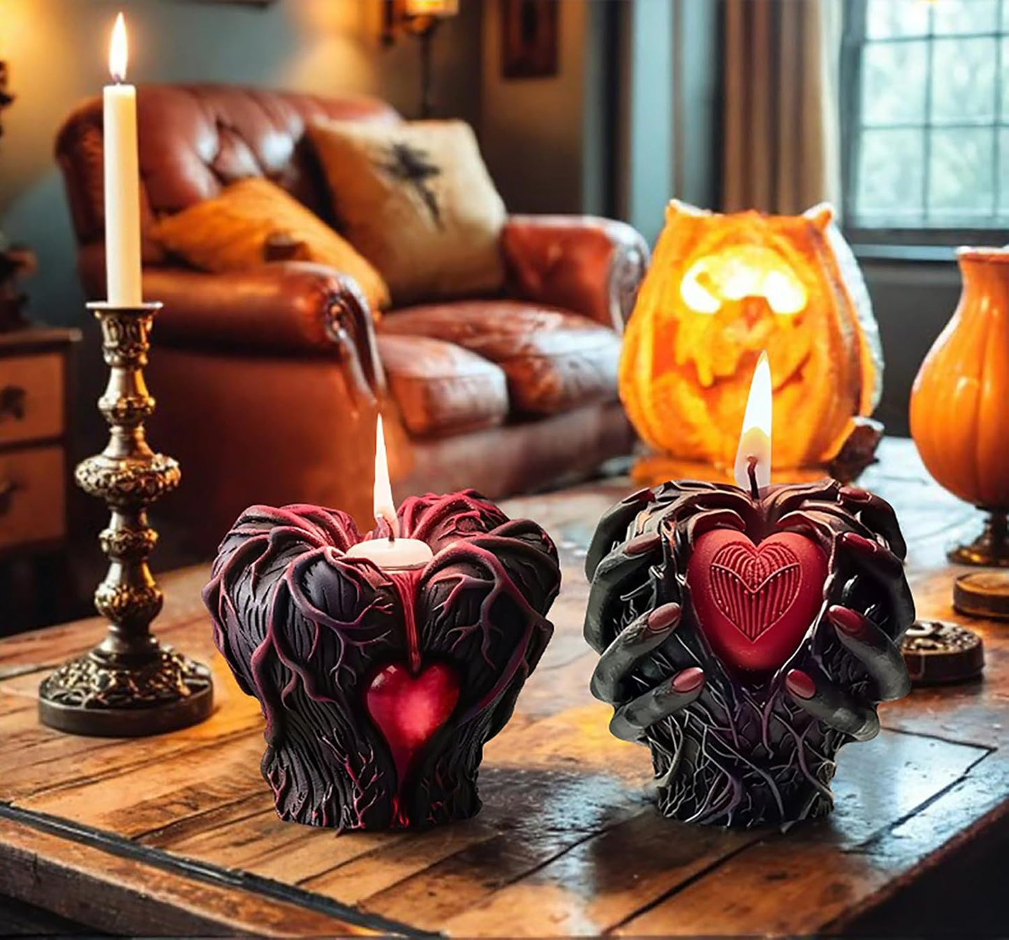 Skull Claw Hand Jewelry Resin Casting Mold for Resin, Soap, Candle Making - Craft Supplies