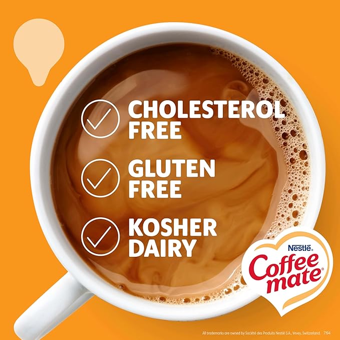 Nestle Coffee mate Coffee Creamer, Pumpkin Spice, Liquid Creamer Singles, Non Dairy, No Refrigeration, 0.375 fl oz Tubs (Pack of 200)