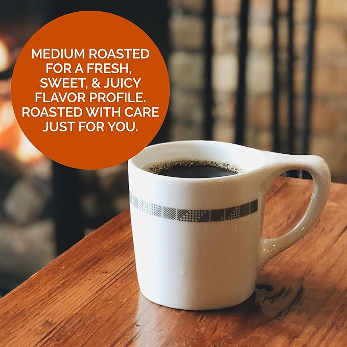 Stone Creek Coffee Medium Roast Whole Bean Coffee – 12 Ounce (Pack of 1) – Specialty Smooth and Sweet Fresh Roasted Coffee Beans with Fruity/Chocolate Tasting Notes, Cream City