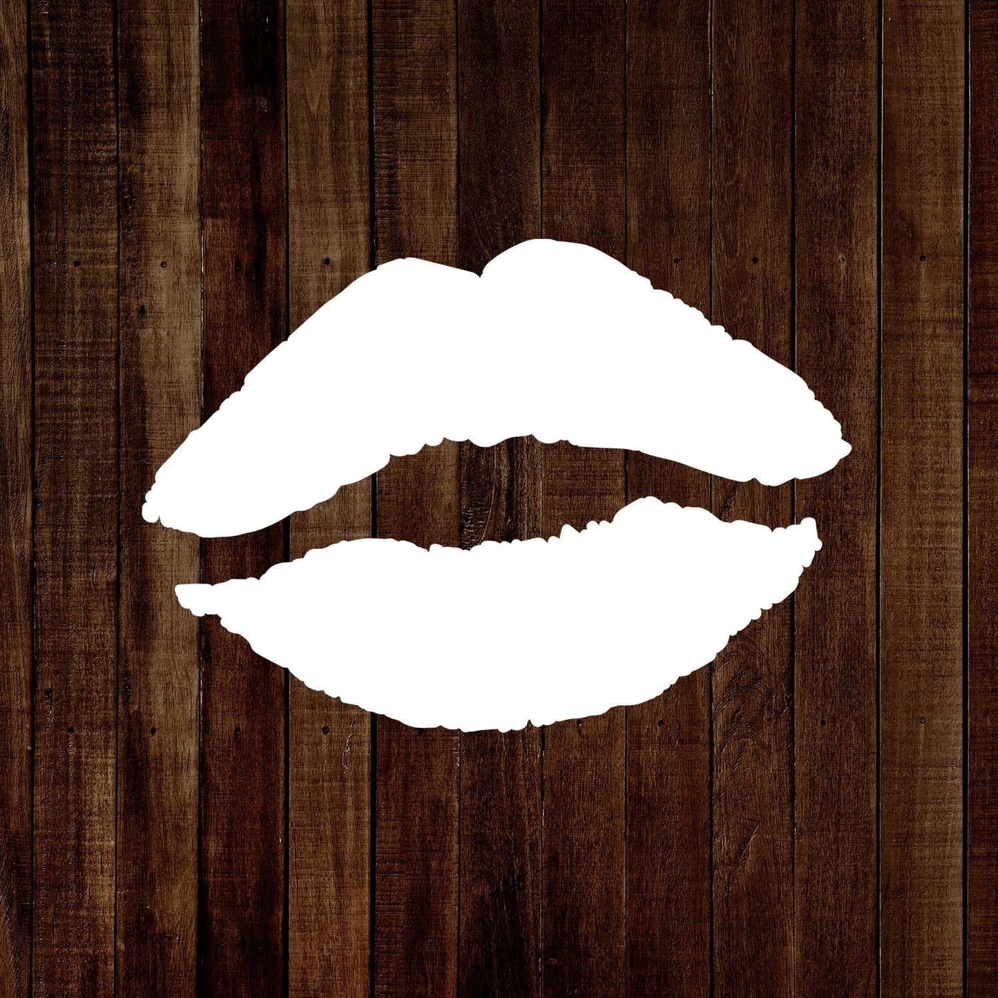 MAGJUCHE Lip Stencil 12 Inches, Reusable Kiss Stencil for Painting DIY Crafts Decor