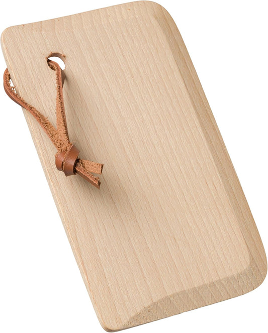 Redecker Wooden Dough Separator & Board Scraper – Durable Untreated Beechwood, Dual Function for Precise Portioning & Neat Workspace – Essential Baking Tool for Home Bakers, Made in Italy