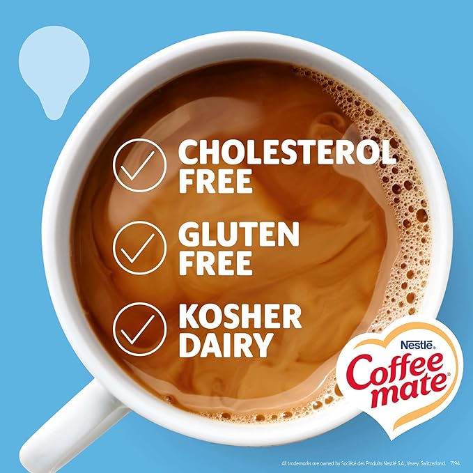 Nestle Coffee mate Coffee Creamer, French Vanilla, Liquid Creamer Singles, Non Dairy, No Refrigeration, 0.375 fl oz Tubs (Pack of 360)